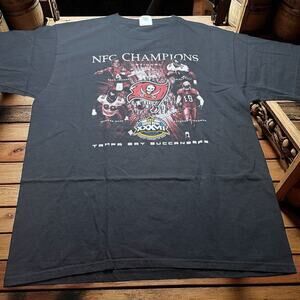Vintage 2002 Tampa Bay Buccaneers NFC Champions Players Inc XL T-Shirt Men’s